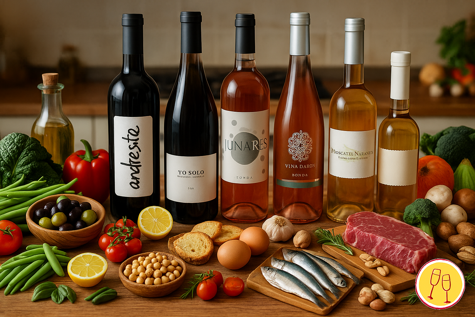 Guía práctica para maridar vinos malagueños con platos mediterráneos