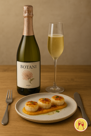 PACK 3 - Botani Espumoso + Vieiras Gratinadas con Calabaza y Trufa