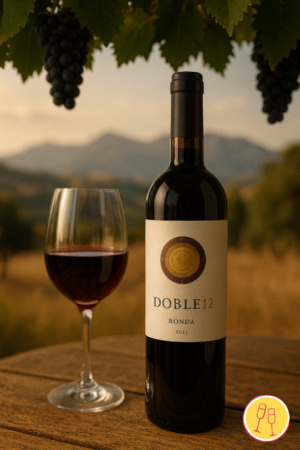 Vino Tinto Doble Doce. Bodegas Doña Felisa. Ronda