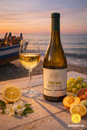 Nilva Ecológico Moscatel Seco — Blanco ecológico de Málaga