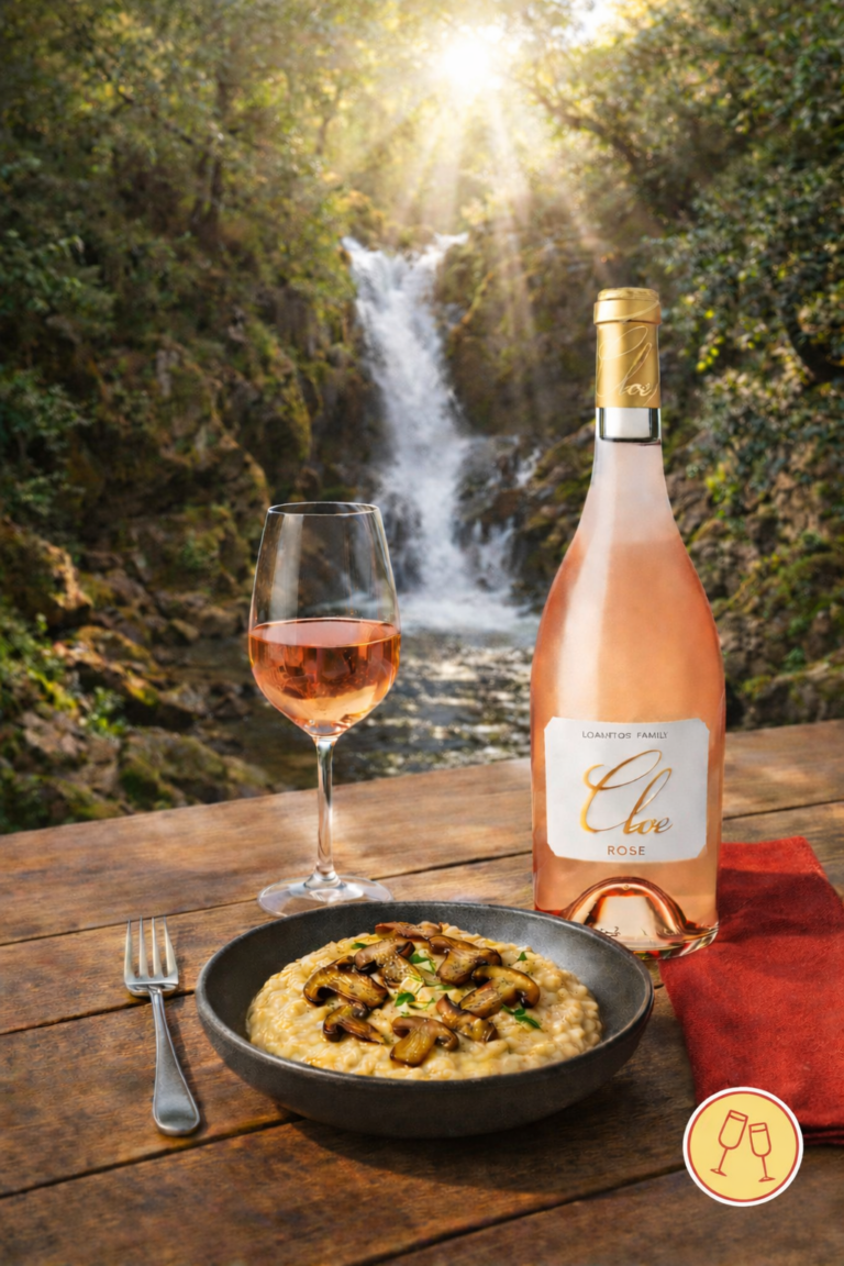 Pack 11 – Cloe Rosé + Arroz cremoso de setas y caldo de Bolets