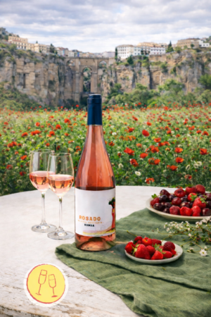 Morosanto Rosado | Vino Rosado D.O. Sierras de Málaga. Marida Málaga